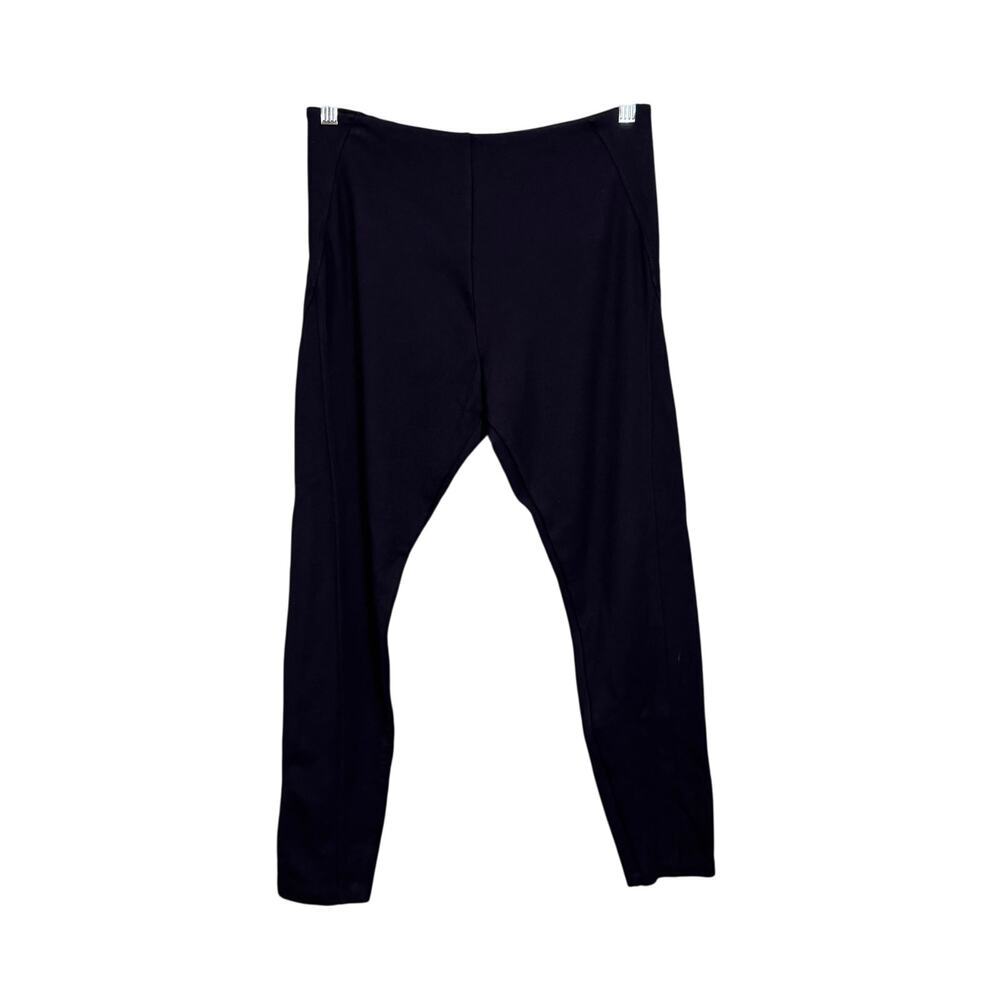 Lysse Leggings Womens M Blue Mid Rise Athletic Gym Workout Ankle Shaping Yoga